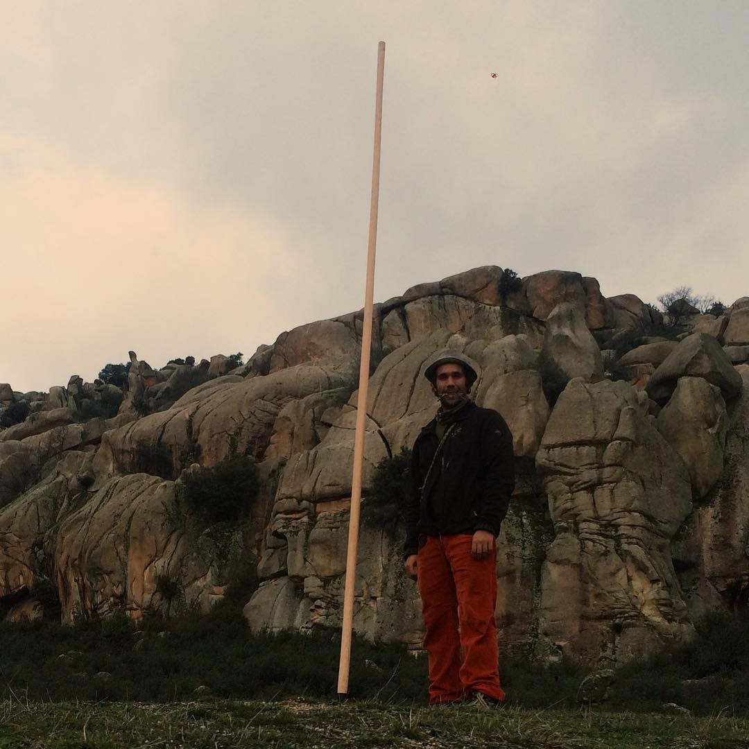 Correcto, ya he terminado de redondear el palo... :) Nos vemos en el risco! #saltodelpastorcanario #jurriapedriza