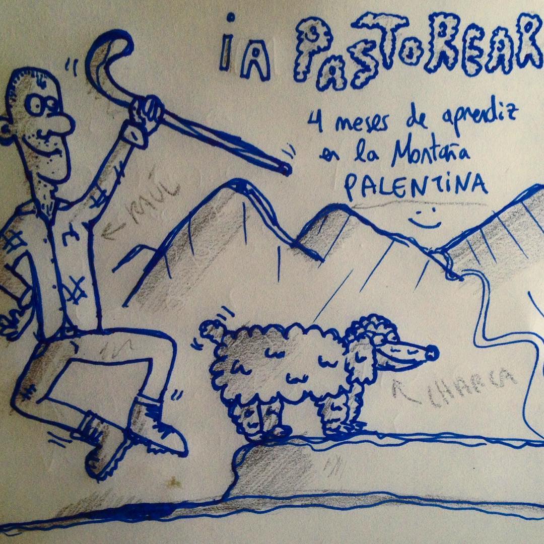 Y hoy terminamos Charqui y servidor lo que ha sido toda una experiencia de pastoreo trashumante. Nuevas aventuras por llegar, a vivir que son dos días! behhhhhhh